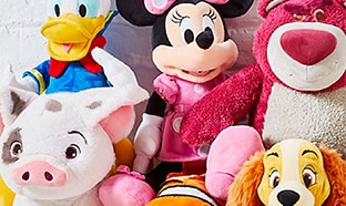 Grandes peluches personnalisables Disney moins chères (-40%)