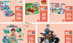 Promo Carrefour : 40% de remise fidélité sur des jouets de Noël