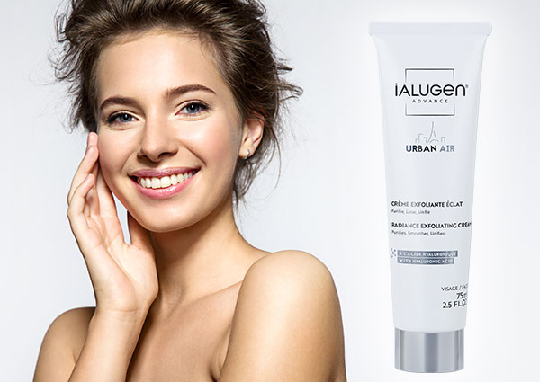 testez la crème Exfoliante Eclat ialugen Advance