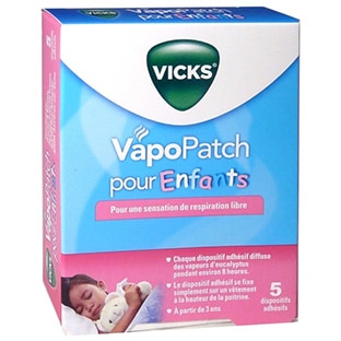 Échantillons gratuits de Vicks VapoPatch pour enfants