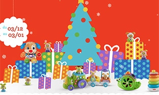 Jeu de Noël Mattel : 10 jouets et 1 an de Fisher-Price à gagner