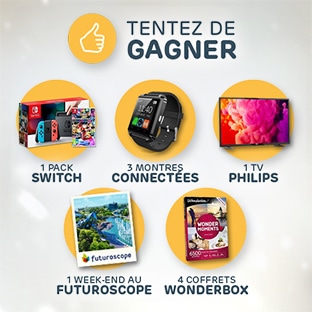 Jeu Première Classe : Séjour au Futuroscope, TV … à gagner