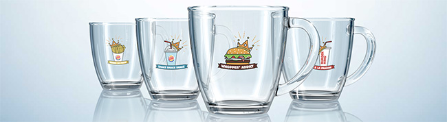 Les Mugs Burger King à collectionner