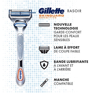 Test Gillette : 200 rasoirs SkinGuard Sensitive gratuits