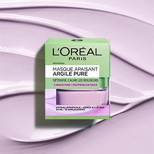 Test L’Oréal : 100 masques Apaisant Argile Pure gratuits