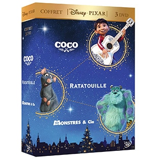 Promo Amazon : Coffret 3 DVD Disney Pixar à petit prix