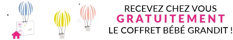 Recevez gratuitement un coffret bébé La Boîte Rose