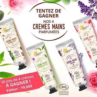 Jeu Fleurance Nature : 50 lots de 4 crèmes mains à gagner