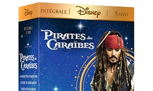 Promo Amazon : Coffret 5 DVD Pirates des Caraïbes à 13,99€