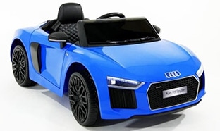 Soldes : Voiture électrique enfant Audi R8 à 129,99€