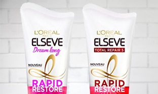 Test Elseve : 200 après-shampooings Rapid Restore gratuits