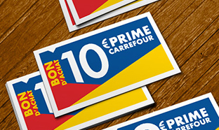 Prime Promo + : bon d'achat 10€ Carrefour