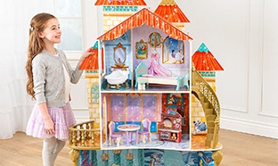 Bon plan : Maison de poupées Disney en bois pas chère
