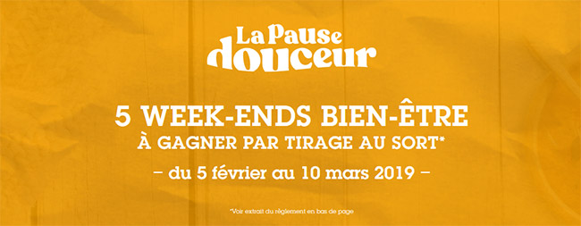 5 coffrets Wonderbox "Week-end Bien-être" à gagner