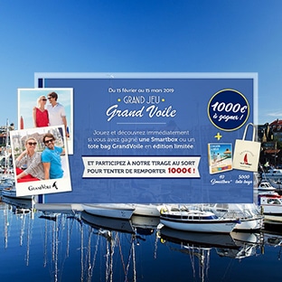 Tentez de gagner des cadeaux au concours Grand'Voile