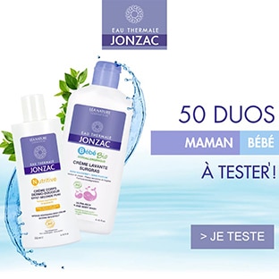 duo de crèmes bébé maman Jonzac gratuit