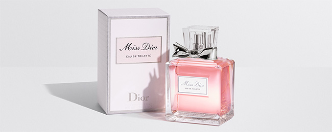 Commandez votre dose d’essai de l'eau de toilette Miss Dior