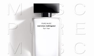 Échantillons gratuits du parfum Narciso Rodriguez For Her Pure Musc