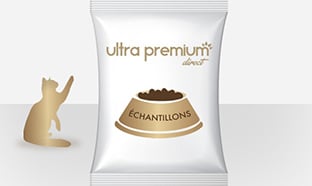 Échantillons gratuits alimentation pour chat Ultra Premium Direct