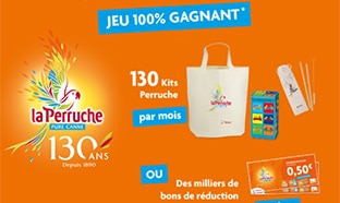 Jeu La Perruche 100% gagnant : 391 lots et bons de réduction