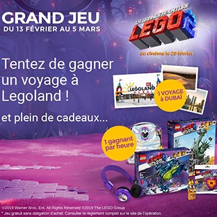 Jeu concours Lego de La Poste