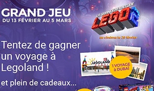 Jeu concours Lego de La Poste