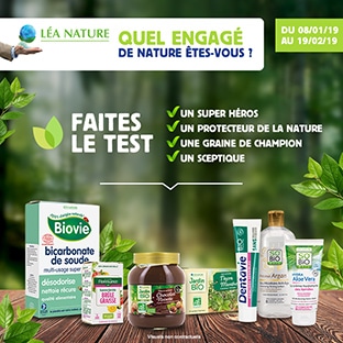 jouez au jeu Léa Nature et gagez des produits