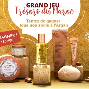 Jeu Fleurance Nature : 30 routines de 6 soins à l’Argan à gagner