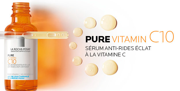 essayer gratuitement le sérum Vitamin C10 de la roche posay avec sampleo