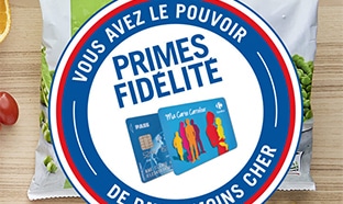 activer les primes fidélité de Carrefour