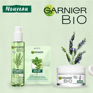 testez gratuitement rituel Garnier Bio avec Sampleo