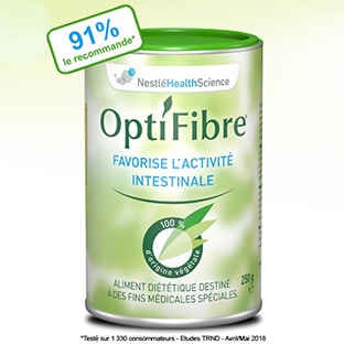 Test Nestlé Health Science : 2000 packs OptiFibre gratuits