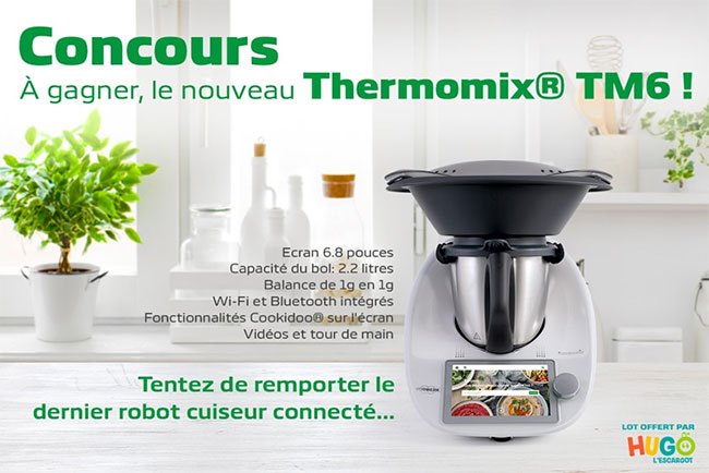 robot Thermomix TM6 à gagner