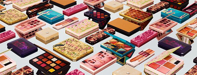 palettes de fards exclusifs offertes avec le jeu Sephora