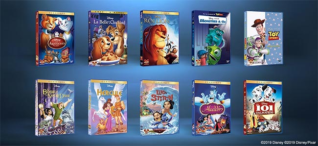 gagnez votre collection de 100 DVD Disney