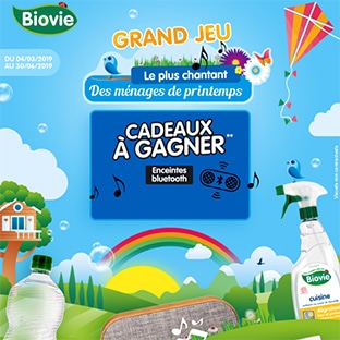 jeu Le plus chantant des ménages de printemps Biovie