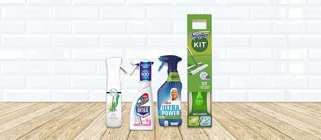 Des produits d’entretien gratuits à remporter