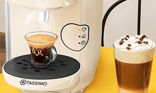 vente privée machines et capsules Tassimo