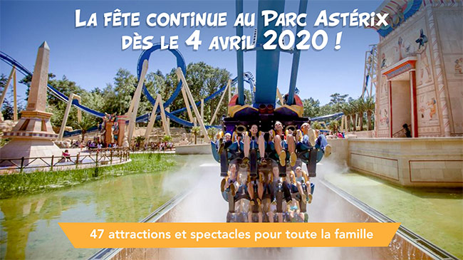 Entrées au parc Astérix à moindres frais