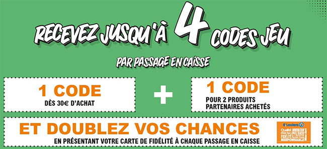 Comment Entrer Le Code Du Jeu Leclerc