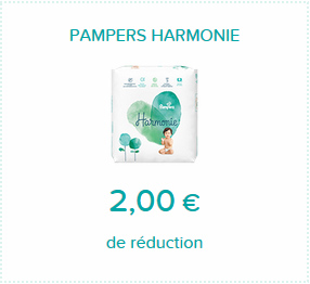 Bon de réduction Pampers Harmonie