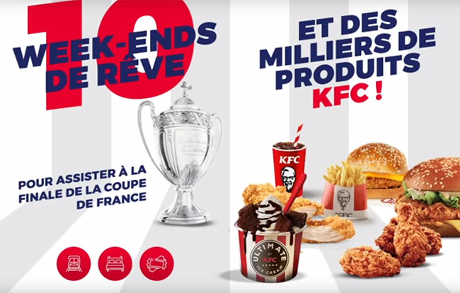 week-ends et produits KCF à gagner 