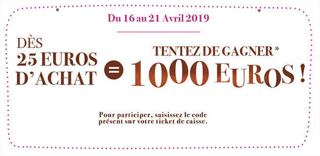 tentez de gagner 1000€ avec votre code Netto