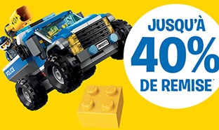 Vinettes Carrefour : Jouets LEGO moins chers
