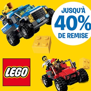 Vinettes Carrefour : Jouets LEGO moins chers