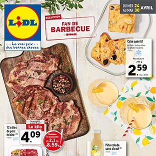 24 Avril Ligne Du Catalogue Lidl à 30 2019 Consulter En Au