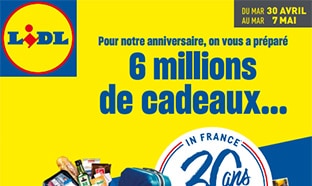 Catalogue anniversaire Lidl