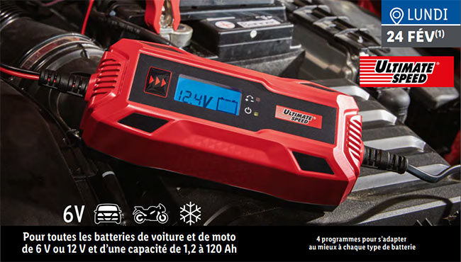 Bon Plan Lidl Chargeur De Batterie Pour Voiture A 14 99