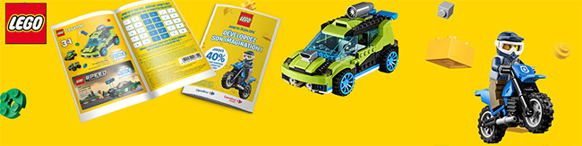 Collecteur de vignette LEGO : jusqu'à -40% chez Carrefour