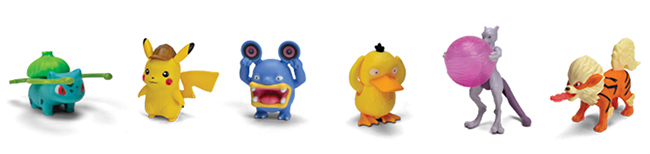 Figurines à collectionner Pokémon Détective Pikachu